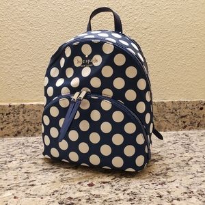 NWT Kate Spade Medium Backpack, Vintage, polka Dots